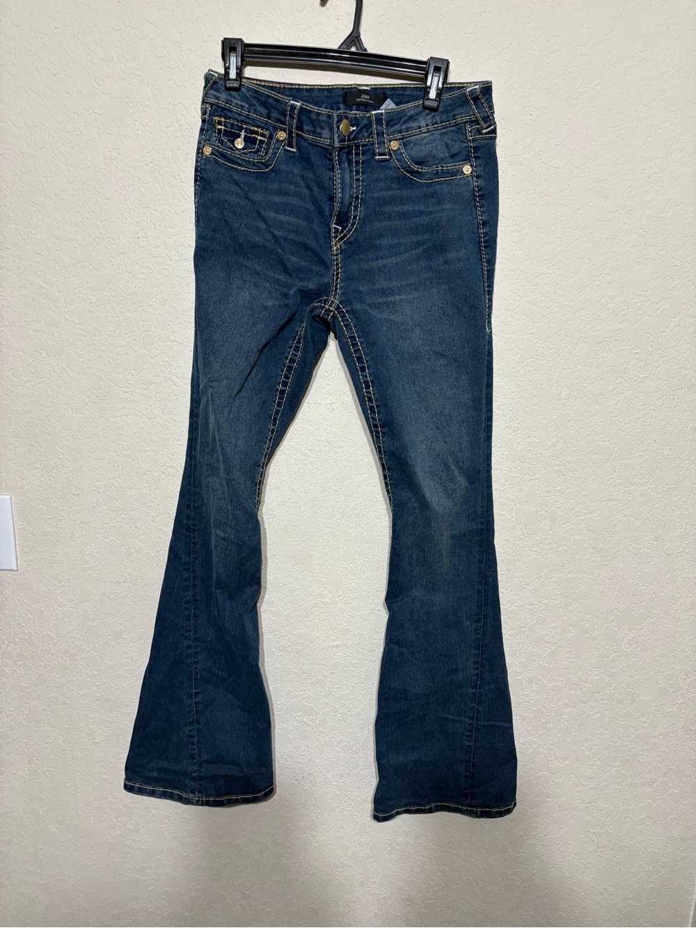 True Religion Joey Dark Blue Flare Jeans